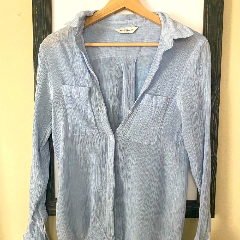 Club Monaco beach button down